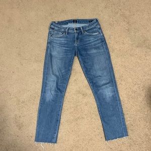 Citizens of Humanity Racer Low-Rise Skinny Jeans